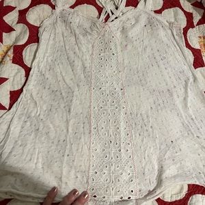 Free People Large top - light and cool true to size FP
